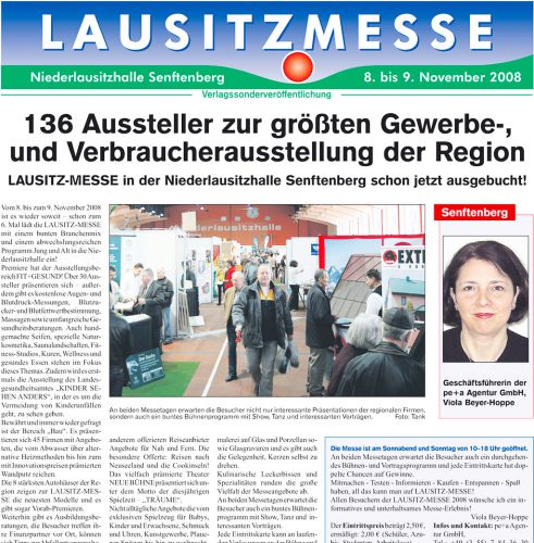 Sonderausgabe Messe